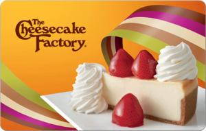 The Cheesecake Factory gift card
