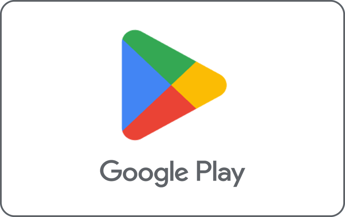 Google Play gift code Gift Card