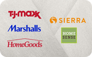 T.J.Maxx gift card
