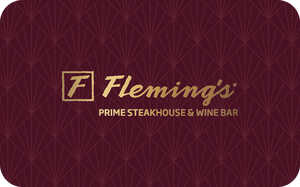 Fleming's Prime Steakhouse & Wine Bar gift card