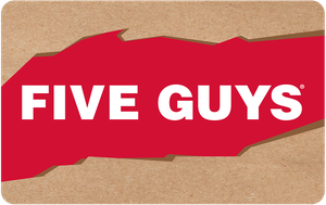 Five Guys gift card