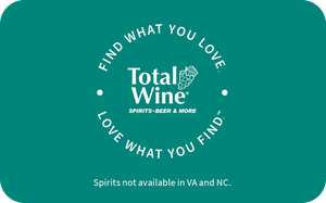 Total Wine & More gift card