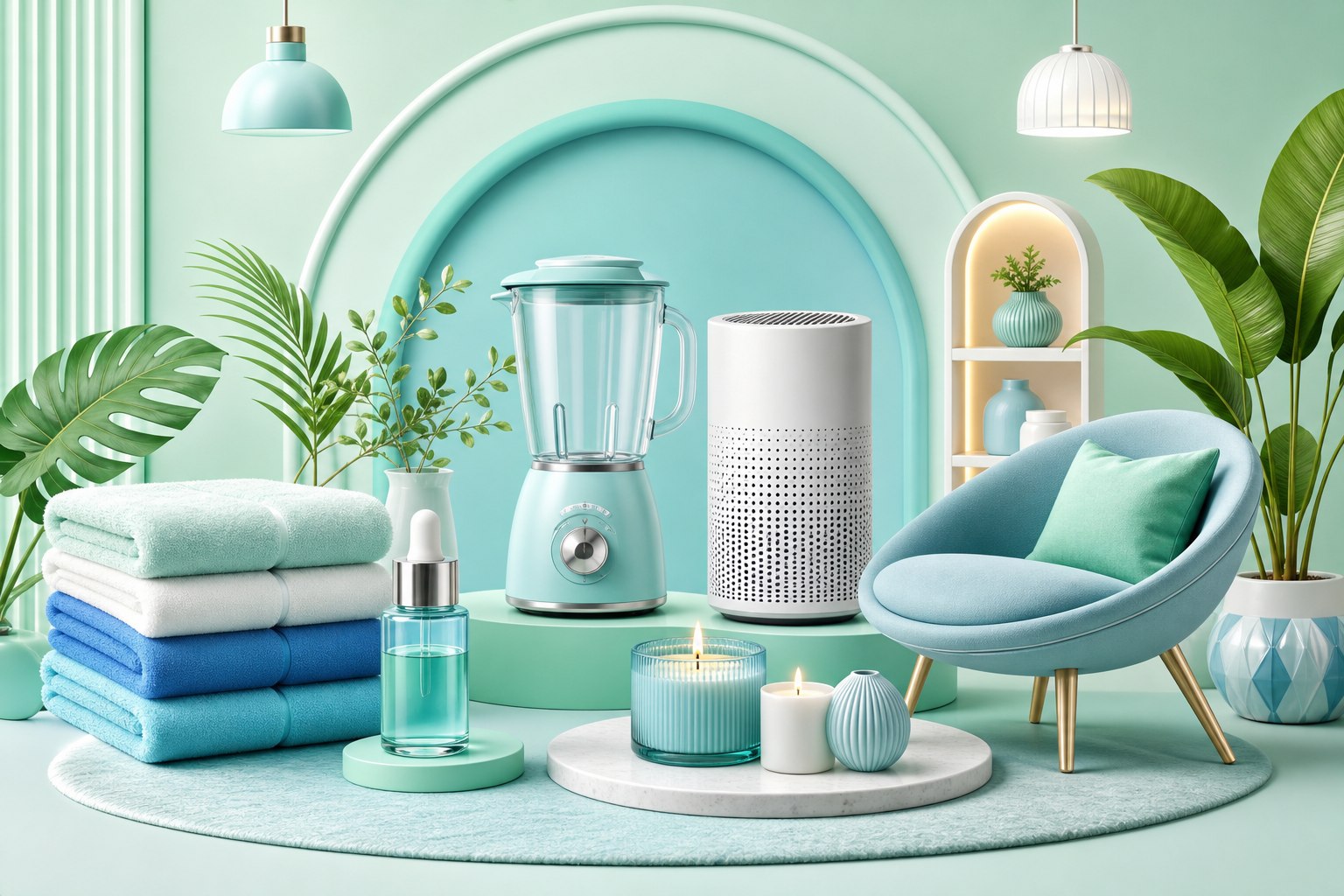 Ashopper Living collection graphic
